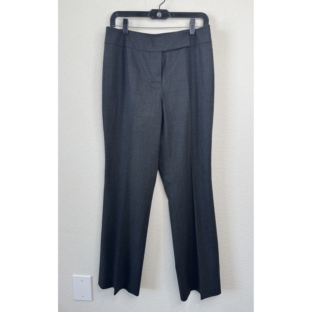 Talbots Charcoal Gray Straight-Leg Dress Pants